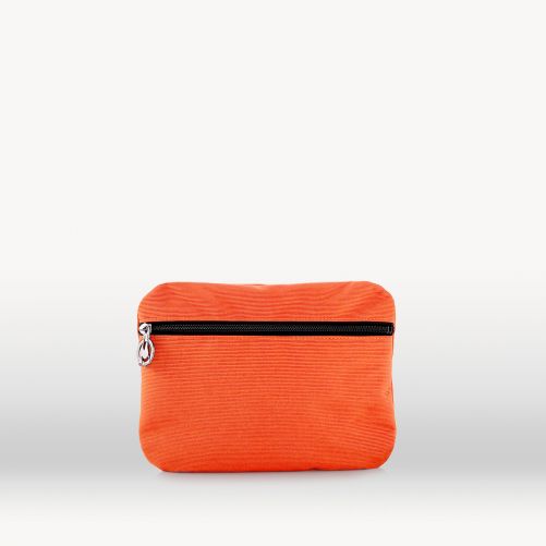 Additional pouch Orange flutted canvas
